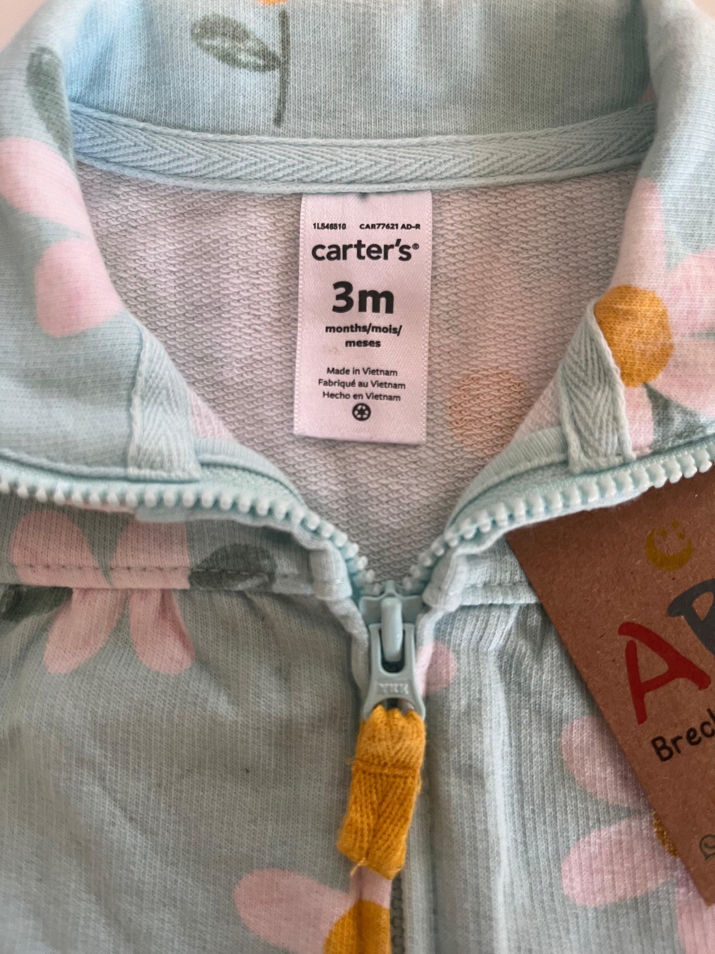 Colete Margaridas Carters 3 meses