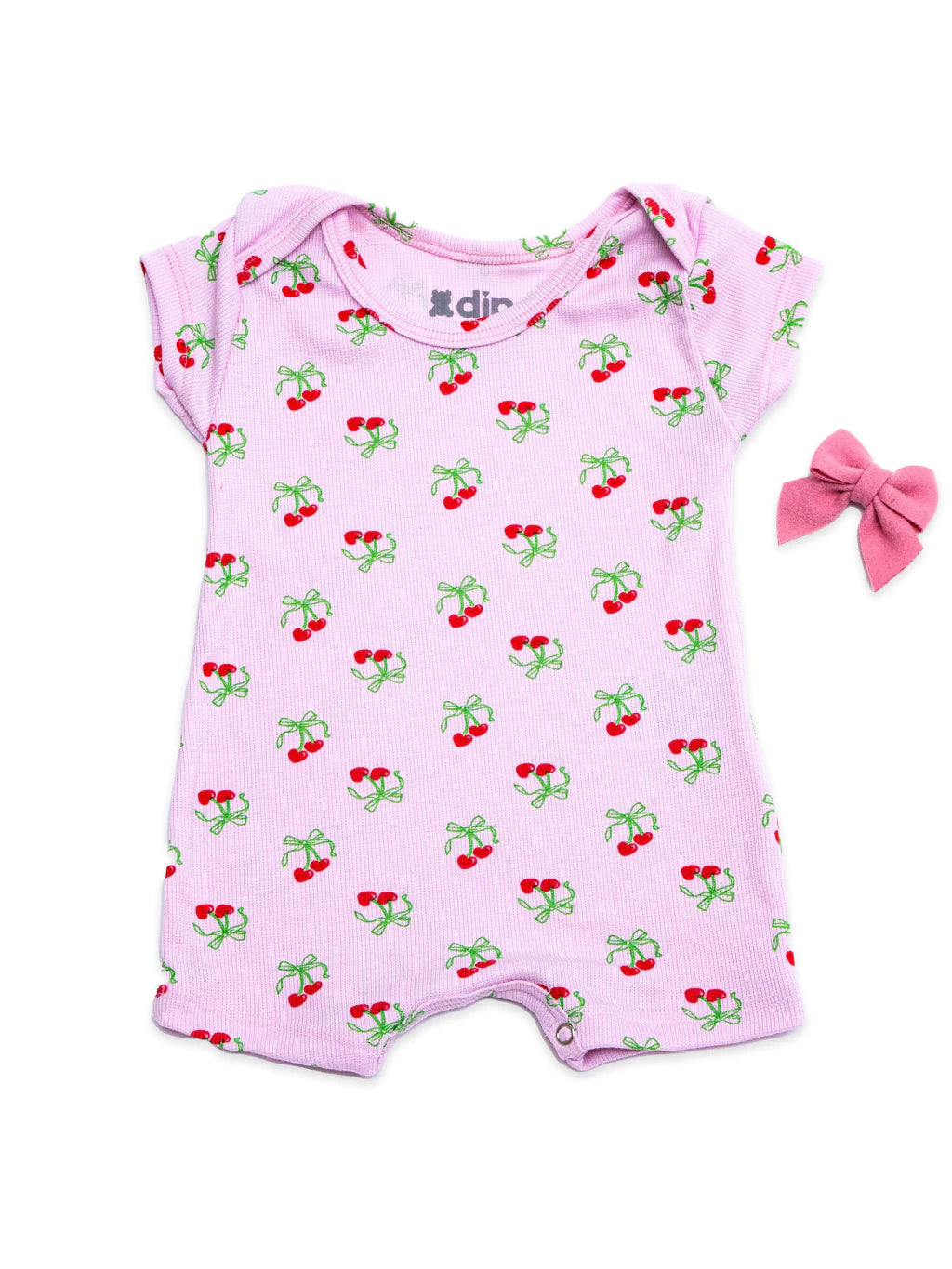 Romper Canelado Corações DIPER