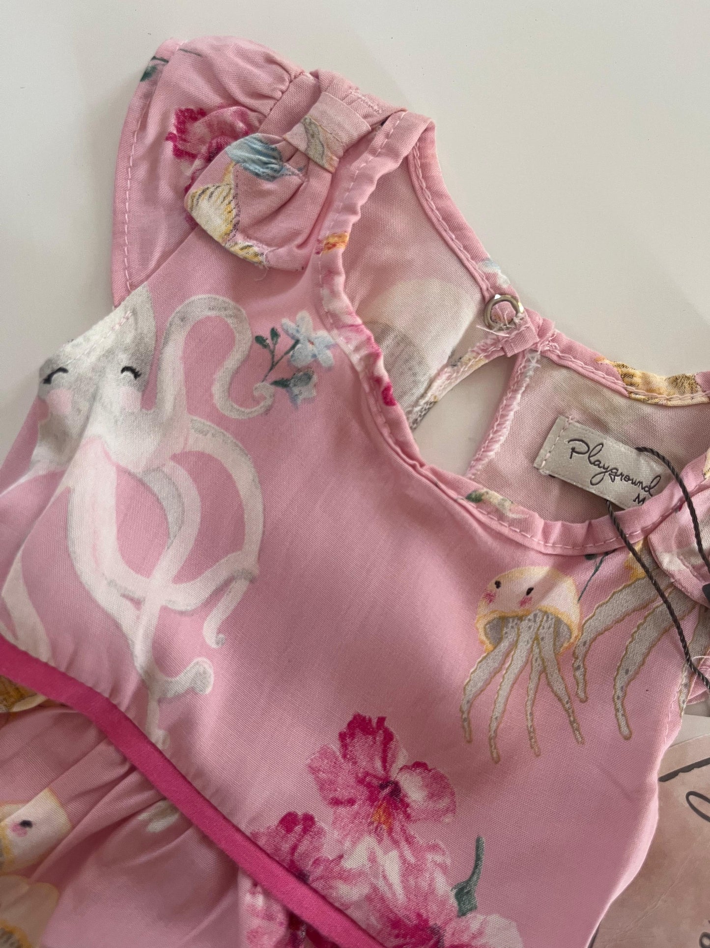 Vestido Playground Coleção Fundo do Mar- TAM M