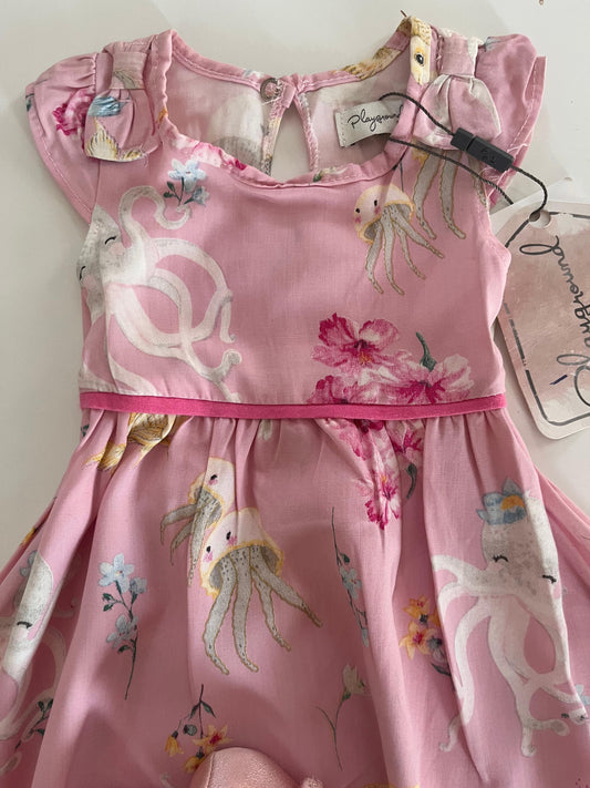 Vestido Playground Coleção Fundo do Mar- TAM M