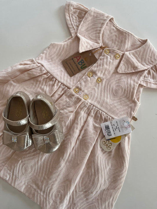 Vestido rose  Java baby em Cotton G