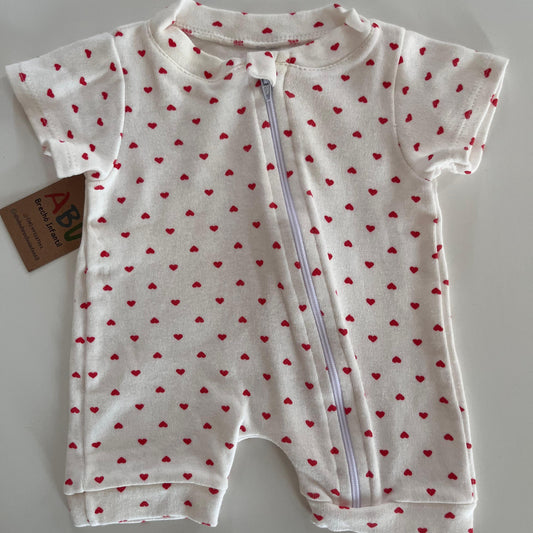 Macacão curto verão panda RN