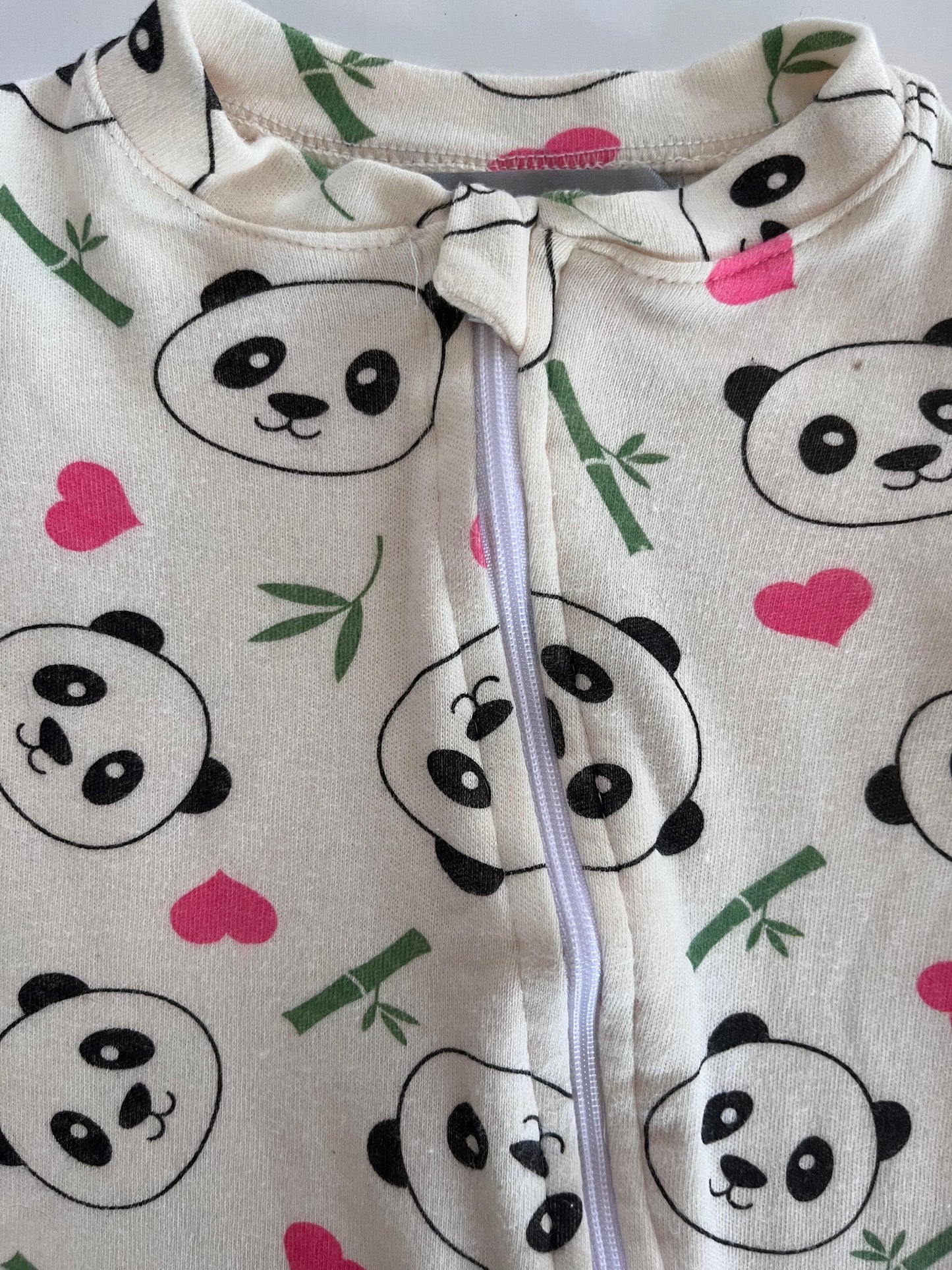 Macacão curto verão panda RN