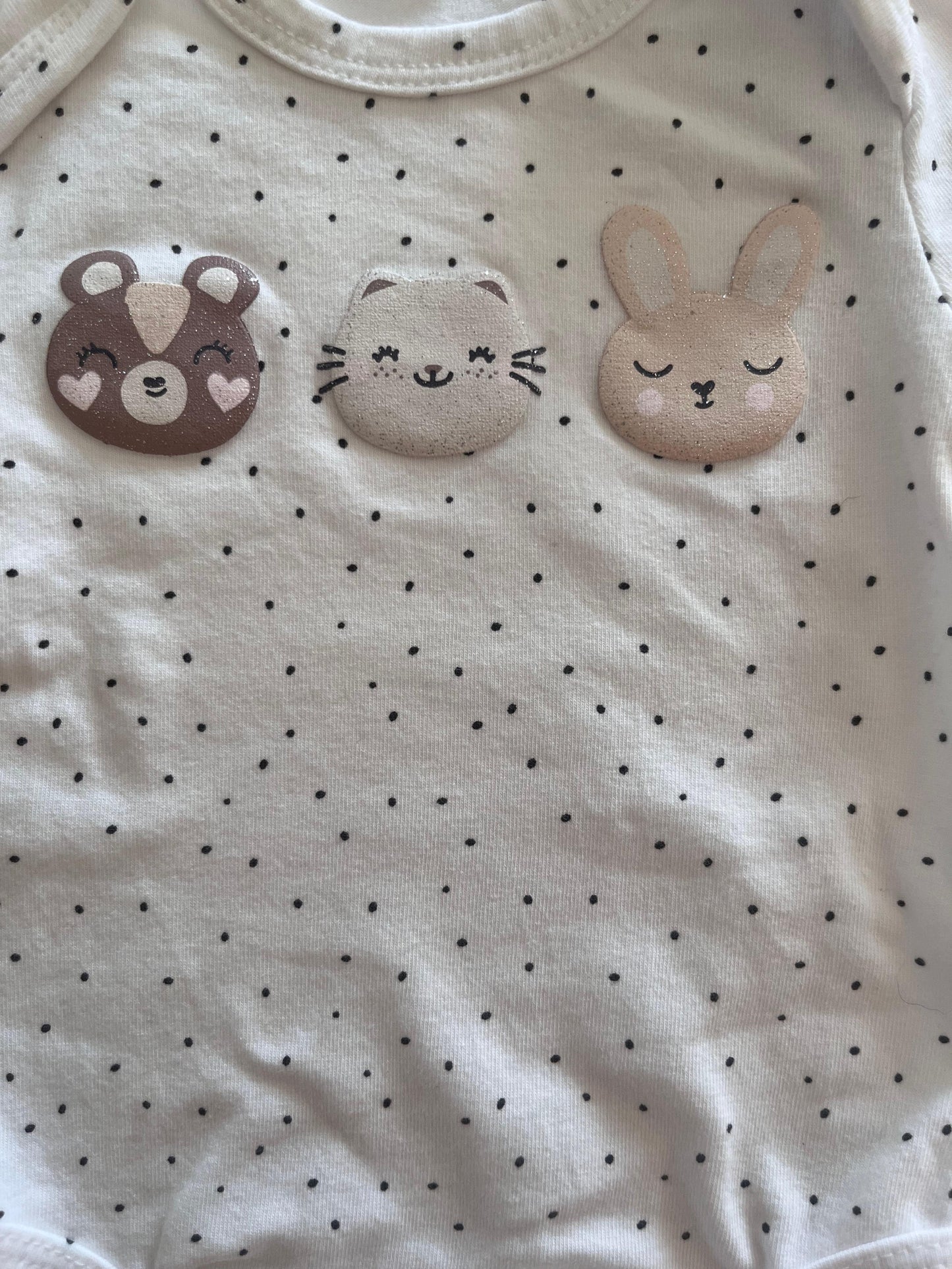 Kit com 2 bodys Teddy boom melhor amiga da mamãe 100% algodão