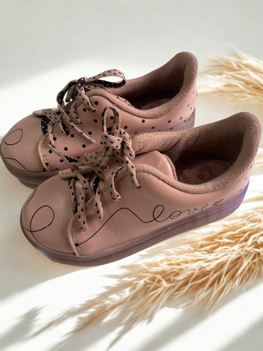 Tênis Infantil Molekinha Led Feminino - Rosa-Tam 25