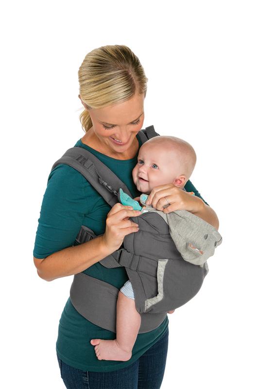 Canguru com capuz ergonômico- Infantino -  Suporta até 18 kg- Novo